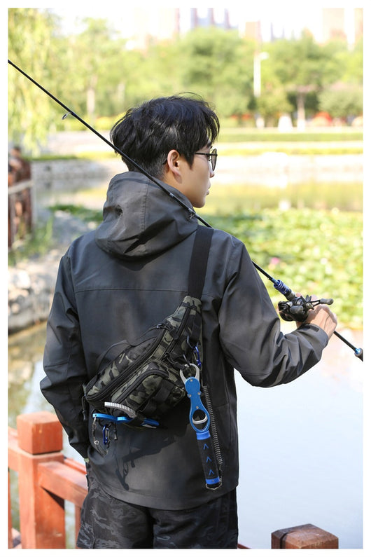 Bolsa de Cintura Multifuncional Impermeable para Hombre - Image 49