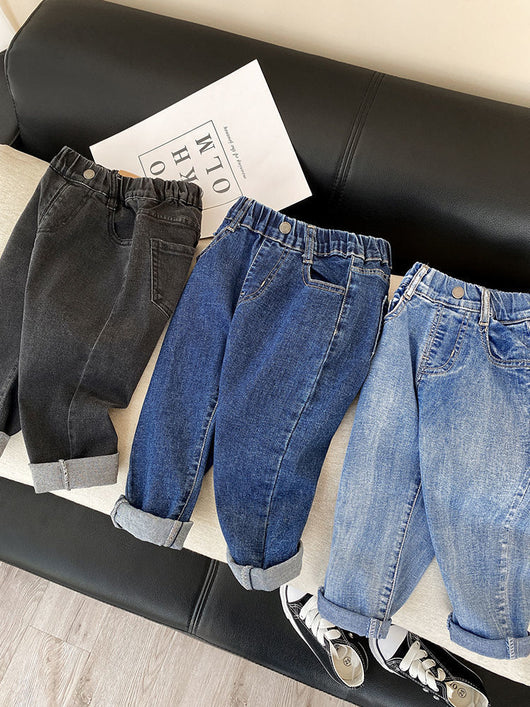 Pantalones Largos Sueltos Personalidad Moda para Niño - Image 13