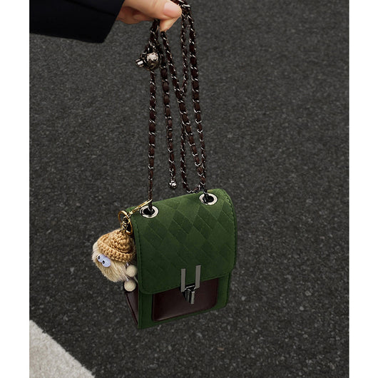 Bolso Crossbody para Teléfono con Cadena - Otoño Invierno - Image 9