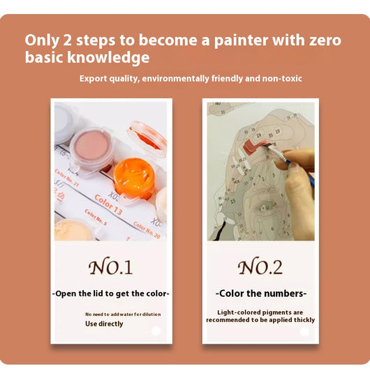 Kit de Pintura por Números al Óleo - Arte Decorativo DIY - Image 14