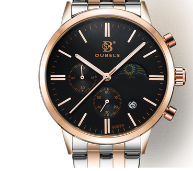 Reloj de Cerámica para Hombre con Diamantes - Diseño Coreano Resistente al Agua - Image 12
