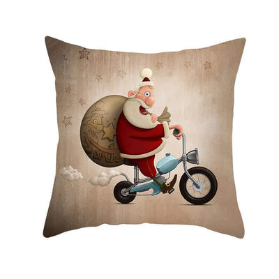 Funda de Almohada Navideña con Diseño de Anciano Navideño - Image 10
