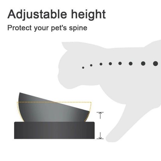 Comedero Doble de Acero Inoxidable para Perros y Gatos con Soporte - Image 18