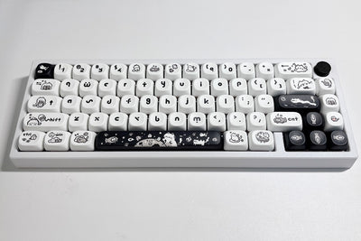 Keycap Gato Fantasy MOA - Diseño Minimalista Blanco y Negro - Image 14