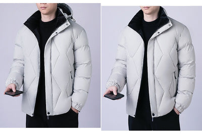 Chaqueta de Invierno para Hombre con Acolchado de Algodón - Calidez y Estilo - Image 17