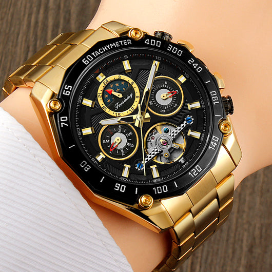 Reloj Tourbillon con Calendario y Indicador de Semana - Image 10