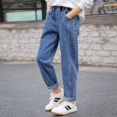 Pantalones Harem Infantiles Primavera Otoño - Tela Ligera y Transpirable - Image 10