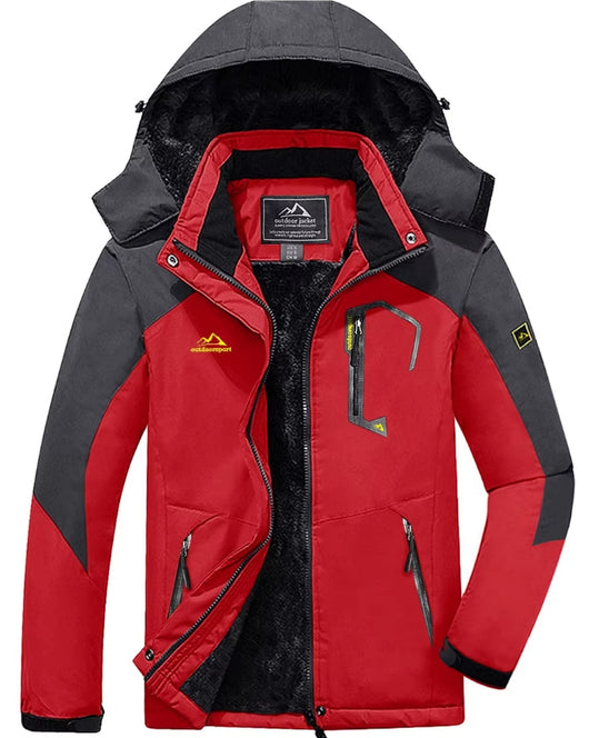 Chaqueta Térmica Impermeable para Hombre - Abrigo Grueso Invierno y Otoño - Image 15