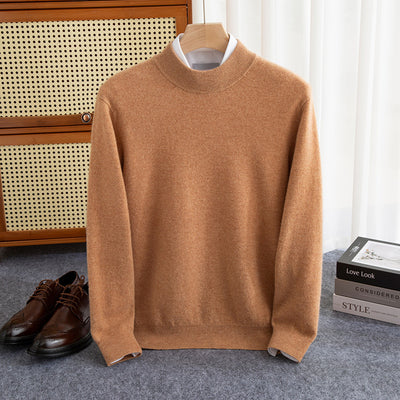 Suéter de Cuello Medio en Lana para Hombre - Image 2