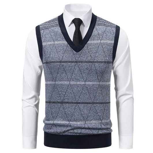 Chaleco Pullover Acolchado para Papá - Diseño Diamante Cálido - Image 19