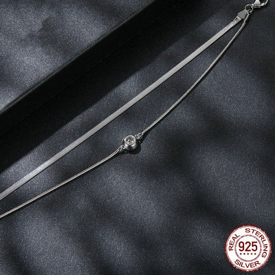 Pulsera de Moissanita Brillante Doble Capa 50 Puntos - Image 3