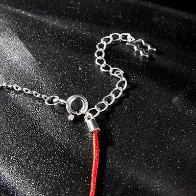 Pulsera Plata S925 Constelación Acuario Esmeralda Minimalista - Image 9
