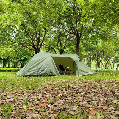 Carpa Familiar Impermeable con Postes de Aluminio para Lluvia Intensa - Image 6