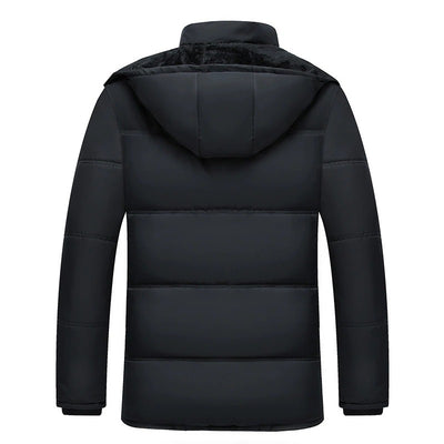 Chaqueta Acolchada de Algodón para Hombre Maduro - Image 2