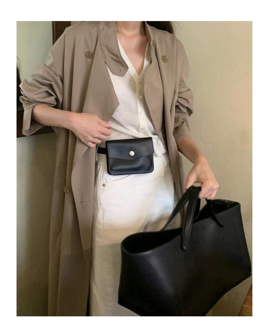 Abrigo Trench Largo Elegante con Cuello de Pie y Corte Slim - Image 19