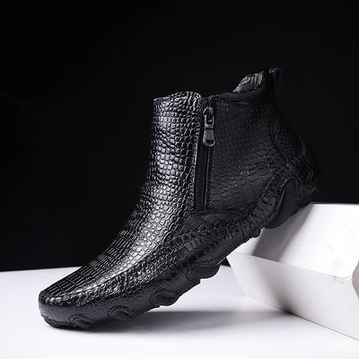 Botas Británicas Negras de Caña Media - Image 20