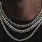 Cadena de Acero Inoxidable Hexagonal Pulida Estilo Hip-Hop para Hombre