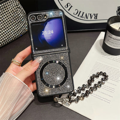 Cargador Inalámbrico Plegable con Funda Magnética y Correa de Transporte - Image 11