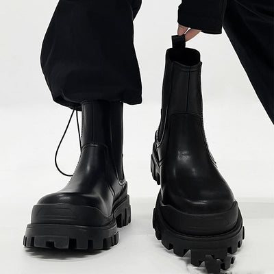 Botas Clásicas Negras de Alta Calidad Estilo Británico - Image 4