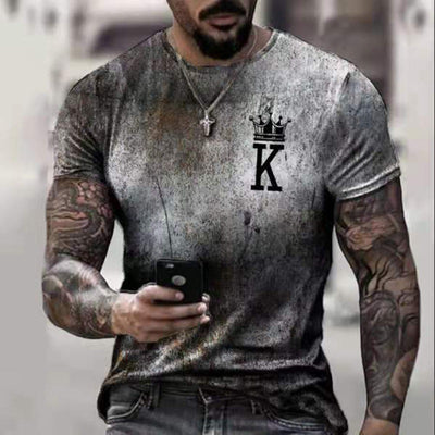 Playera Estilo Urbano con Diseño 3D para Hombre - Image 3