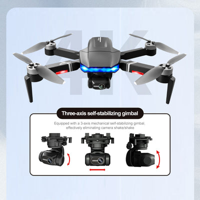 Dron Profesional con Cámara Estabilizada de 3 Ejes para Fotografía Aérea - Image 20