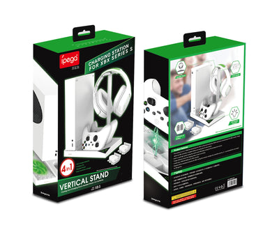 Base Enfriadora Xbox Series S con Cargador Dual de Baterías y Soporte para Audífonos - Image 12