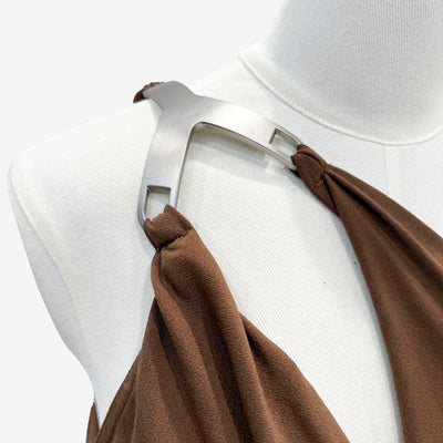 Top Ajustado con Espalda Descubierta y Hebillas Metálicas para Mujer - Image 17