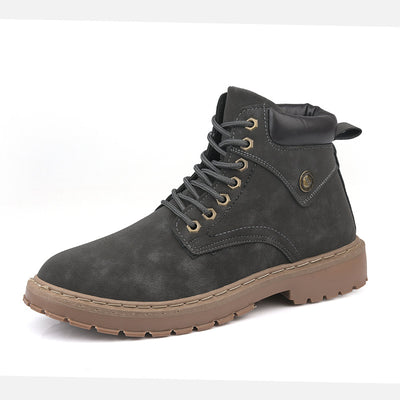 Botas de Trabajo Estilo Británico con Punta Redonda para Hombre - Image 5