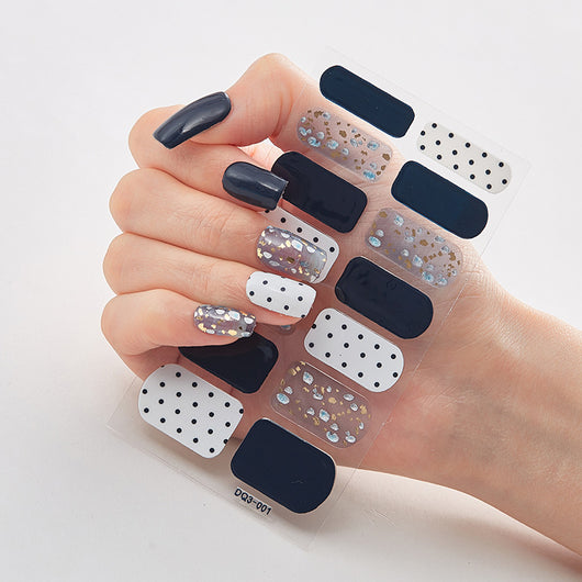 Uñas Adhesivas 3D con Efecto Láser y Bronceado - Diseño Premium - Image 37