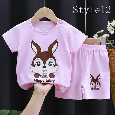 Traje Infantil de Algodón con Manga Corta - Image 21