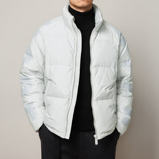 Chaqueta Acolchada para Hombre con Estampado Contraste - Image 16