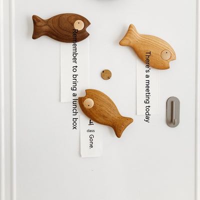 Imanes de Madera Decorativos para Refrigerador - Diseño Original del Hogar - Image 10