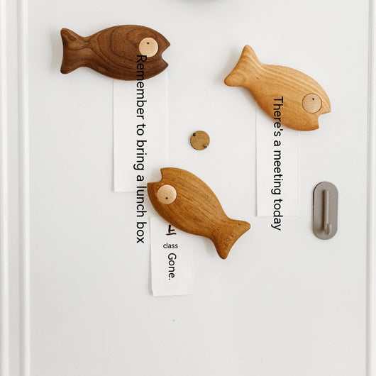 Imanes de Madera Decorativos para Refrigerador - Diseño Original del Hogar - Image 10