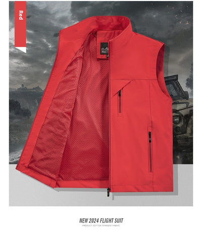Chaleco de Fotografía y Pesca con Múltiples Bolsillos para Hombre - Image 23