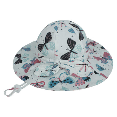 Gorro de Bebé Verano Algodón Floral Estilo Europeo - Image 10