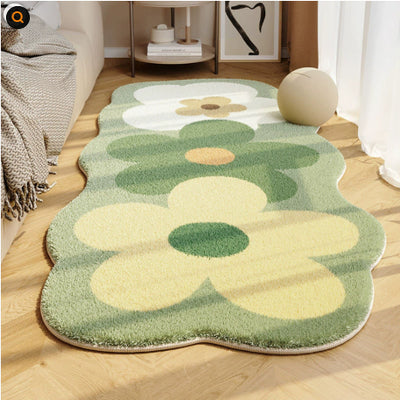 Manta de Cachemir con Diseño Floral para Mesita de Noche - Image 14
