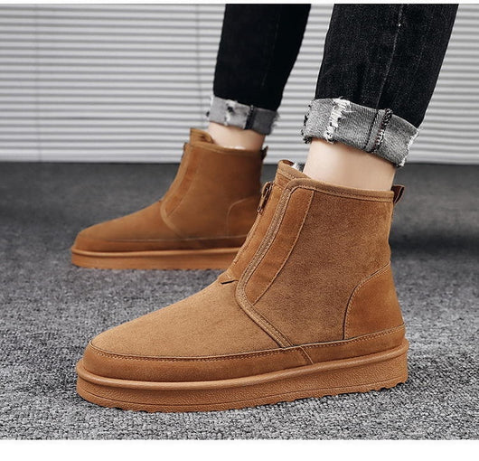 Zapatos Plataforma Acolchados con Forro Polar Cálidos - Image 11