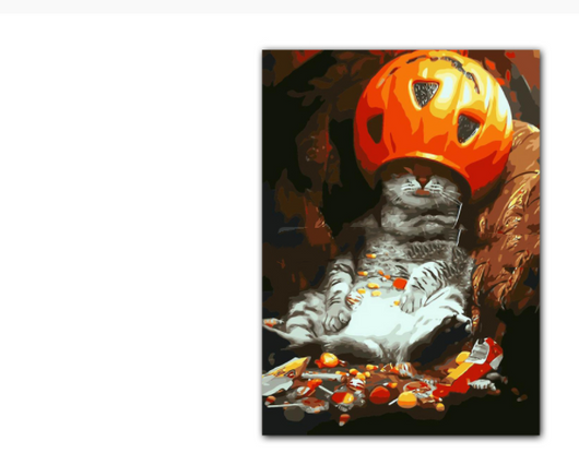 Kit de Pintura Diamante Halloween Cuadrado Completo - Bordado Punto de Cruz Cartoon - Image 5