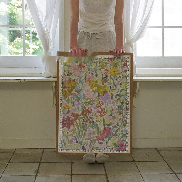 Cuadro Artístico Flores de Verano Romántico para el Hogar
