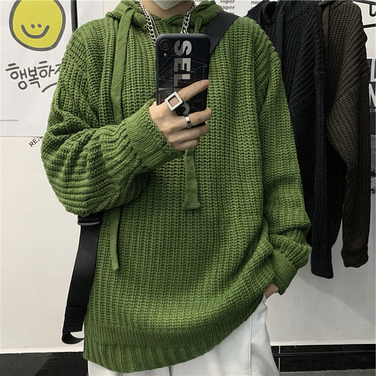 Sudadera Hoodie Retro Coreana Oversized con Tejido Grueso - Image 9