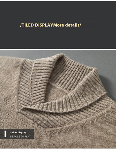 Suéter Tipo Saco de Cachemira para Otoño e Invierno - Image 19