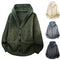 Cardigan Tejido Holgado con Capucha para Hombre