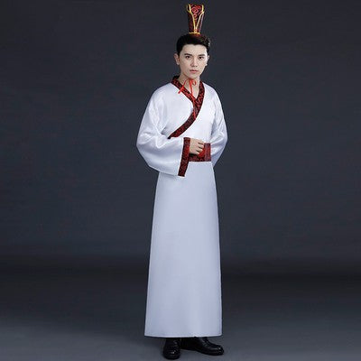 Traje Tang Primavera Otoño - Ropa Tradicional China para Hombre - Image 16