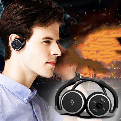 Auriculares Bluetooth Estéreo Inalámbricos con Ranura para Tarjeta