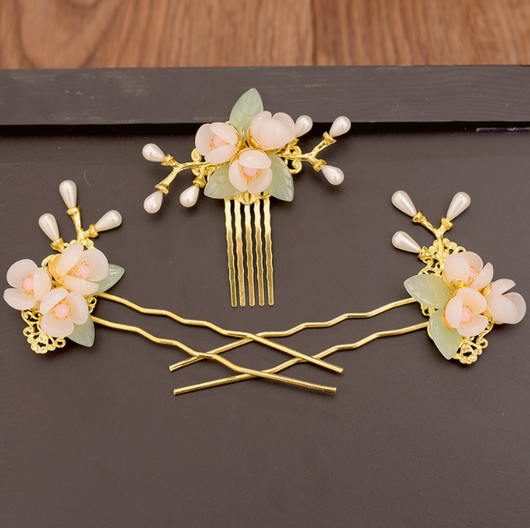 Tocado y Accesorios para Cabello Estilo Antiguo Han