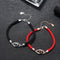 Pulsera de Pareja en Plata S925 con 100 Idiomas de Amor