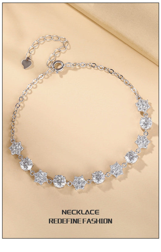 Pulsera de Plata 925 Estilo Minimalista Lujo Ligero para Mujer - Image 7
