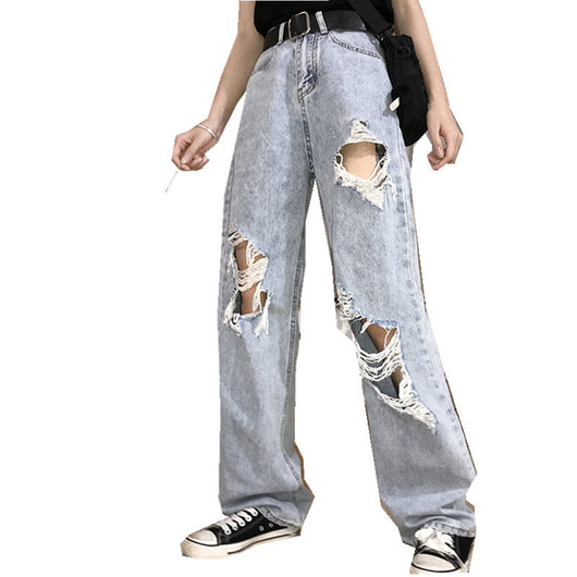Pantalones Rectos Oversize de Cintura Alta para Hombre - Image 11