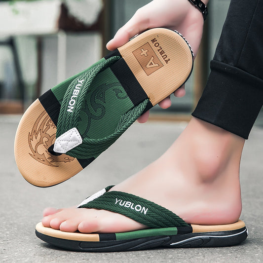 Chanclas de Playa para Hombre con Suela Antideslizante y Desodorante