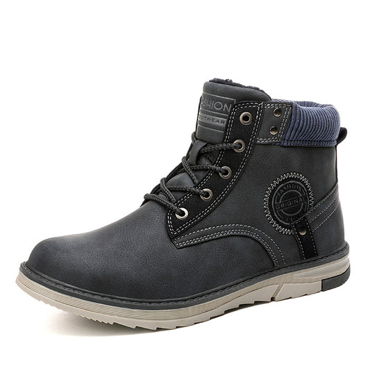 Botas Martin para Hombre de Cuero Premium con Forro de Cachemira - Image 8